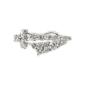 Piercing Art Ouro Branco 18K Diamantes 0.64CTS
