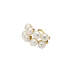 Piercing Meghan em Ouro Amarelo 18K com Pérola