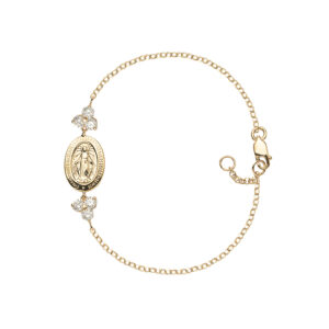 Pulseira em Ouro Amarelo 18K com 0,30 CTS de Diamantes